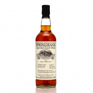 Springbank 1997 Private Sherry Cask 10 136 18 Cask Owners