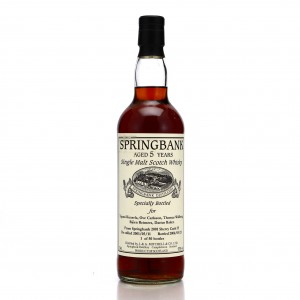 Springbank 2001 Private Sherry Cask 5 Year Old  55   Cask Owners