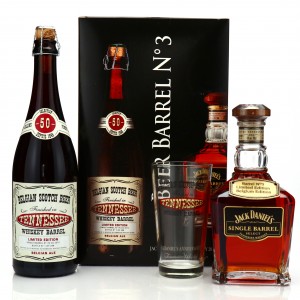 Jack Daniel's Single Barrel Select 2015 70cl Gift Pack / Beer Barrel No.3