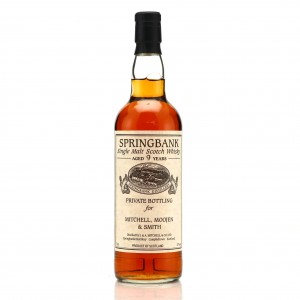 Springbank 9 Private Bottling Mitchell Moojen Smith