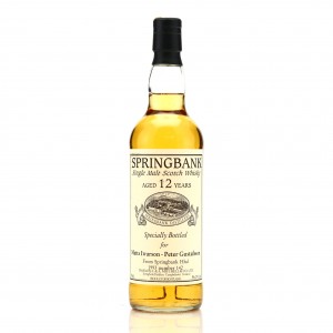Springbank 1993 Private Cask 12 142 Matts Iwarson Peter Gustafsson