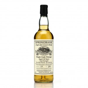 Springbank 2000 Private Cask 18 668 Whisky Club Maltsexan