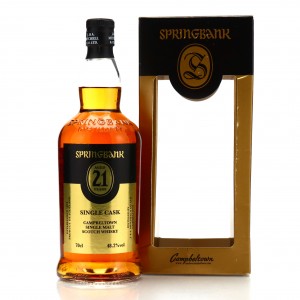 Springbank 21 Single Oloroso Cask The Nectar 10th Anniversary