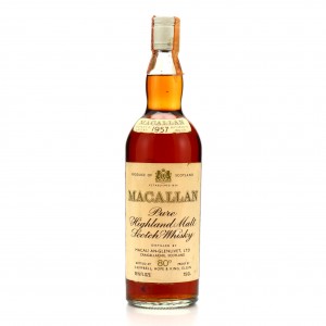 Macallan 1957 Campbell, Hope and King 80 Proof