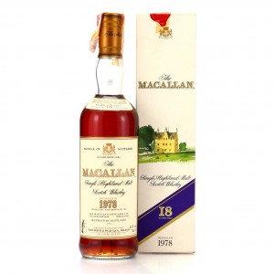 Macallan 1978 18 Year Old / Giovinetti Import