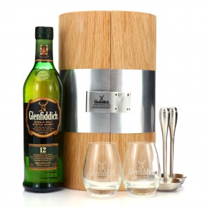 Glenfiddich 12 Signature Malt Pre 2014 Steeler Set