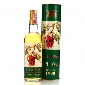 Laphroaig 1990 Moon Import  11685   In the Pink