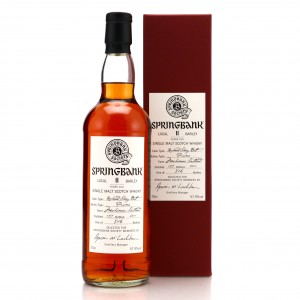 Springbank 1999 Springbank Society 11 Local Barley Recharred Sherry Butt