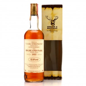 Highland Park 1955 Gordon and MacPhail Original 'Cask'