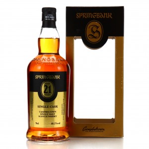 Springbank 21 Single Oloroso Cask 2016 France