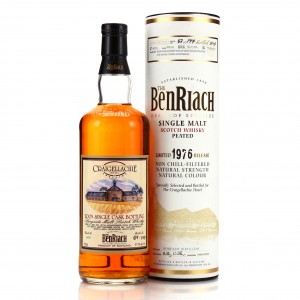 Benriach 1976 Peated Single Cask 28 8079 Craigellachie Hotel