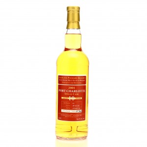 Port Charlotte 2001 Private Cask 10 Year Old  275   Francois Pichard Reserve