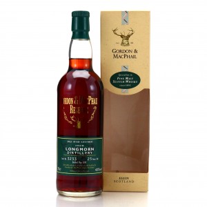 Longmorn 25 Gordon And Macphail Reserve 25th Anniversary Kirsch Import