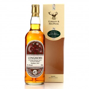 Longmorn 1967 Gordon and MacPhail Single Cask Book of Kells' / Japan Import System