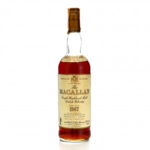 Macallan 1967 18 Year Old / Giovinetti Import