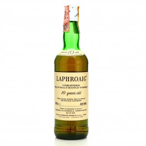 Laphroaig 10 Year Old early 1980s / Cinzano Import