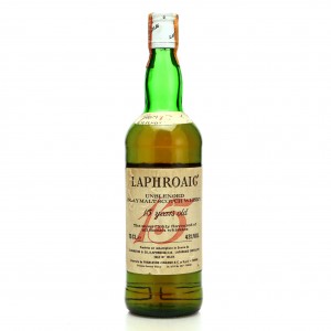 Laphroaig 15 Year Old 1980s / Cinzano Import