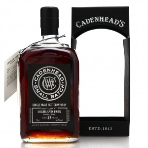 Highland Park 1988 Cadenhead&#039;s 25 Year Old Small Batch