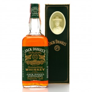 Jack Daniel&#039;s Old No.7 Brand Green Label 90 Proof 1973 / Soffiantino Import