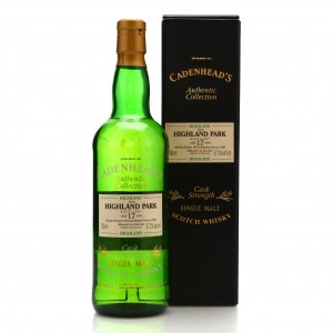 Highland Park 1977 Cadenhead&#039;s 17 Year Old 75cl / US Import