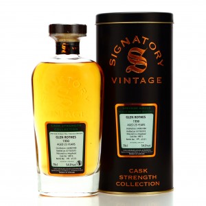 Glenrothes 1990 Signatory Vintage 25