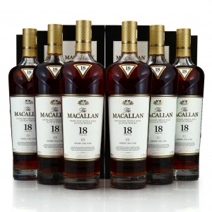 Macallan 18 Sherry Oak 2020 Release 6 X 70cl Case