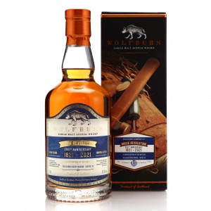Wolfburn 2015 Single Sherry Cask  133   Greek Revolution 200th Anniversary Signed by Iain Kerr