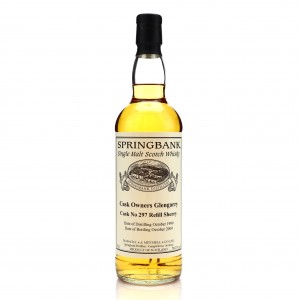 Springbank 1999 Private Sherry Cask 297 Glengarry