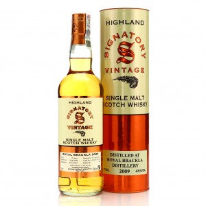 Royal Brackla 2009 Signatory Vintage 12 Year Old