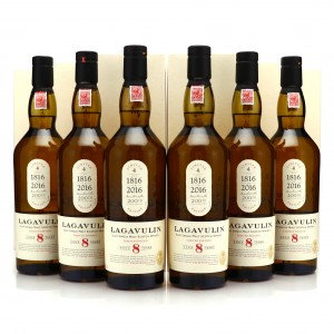 Lagavulin 8 Year Old 200th Anniversary 6 x 70cl   Case