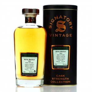 Royal Brackla 1993 Signatory Vintage 18