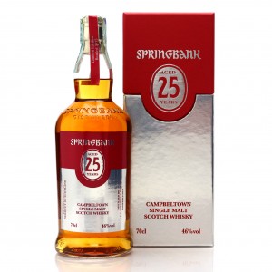 Springbank 25 2015 Release Limited Edition