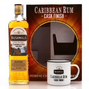 Bushmills Caribbean Rum Cask Finish Gift Pack