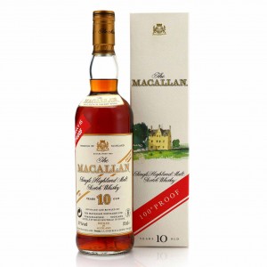 Macallan 10 Year Old 100 Proof   Gouin Import