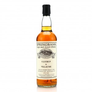 Springbank 2000 Private Sherry Small Casks   Ulstrup   Villaume