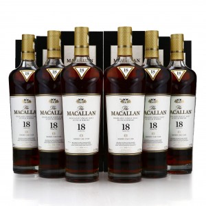 Macallan 18 Year Old Sherry Oak 2021 Release 6 x 70cl / Case