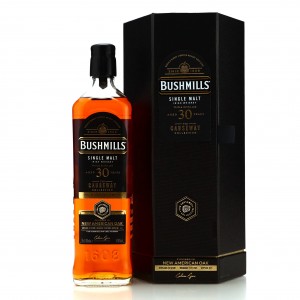 Bushmills 1991 New American Oak Finish 30 Year Old   The Causeway Collection
