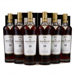Macallan 18 Sherry Oak 2021 Release 6 X 70cl Case