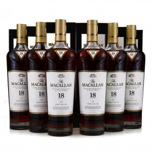 Macallan 18 Sherry Oak 2020 Release 6 X 70cl