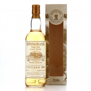 Springbank 1989 Private Cask 423 Scoma