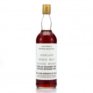 Highland Single Malt 1978 Slim Cowell s Personal Selection IV