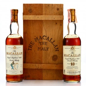 Macallan 7 10 2 X 70cl Giovinetti Import Gift Pack