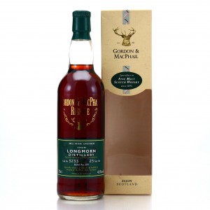 Longmorn 25 Gordon And Macphail Reserve Kirsch Import 25th Anniversary