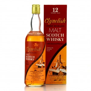 Clynelish 12 Year Old Ainslie and Heilbron 1980s Full Proof   Cord Stehr Import