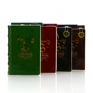 Springbank Ceramic Book Decanter 4 x 70cl