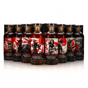 Signatory Vintage Samurai Collection Kirsch Import Exclusive 4x70cl