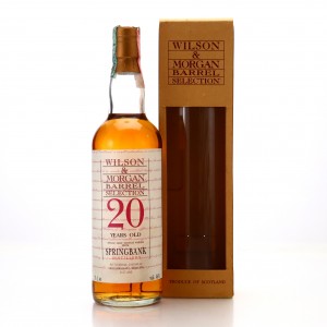 Springbank 20 Year Old Wilson   Morgan 1993   First Releases