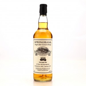 Springbank 1993 Private Cask 25 The Whisky Agency 10th Anniversary