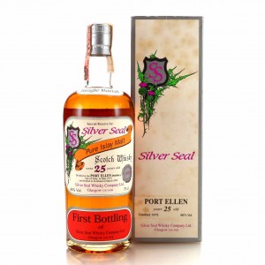 Port Ellen 1975 Silver Seal 25 Year Old   First Bottling