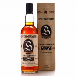 Springbank 21 2001 Release Fourcroy Import